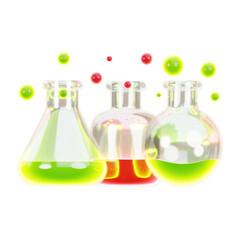Test Tube 3d Icon