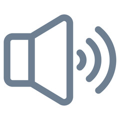 Speaker Icon Element For Design