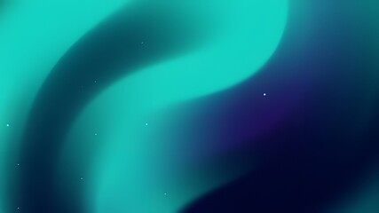 Abstract design with fluid teal and dark blue gradients.