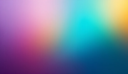 Colorful Gradient Background with Soft Blurs and Transition Effects