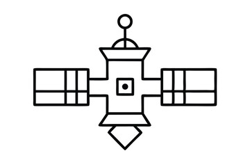 vector illustration of a man with a map