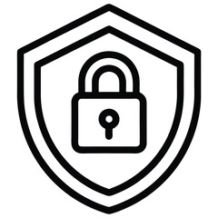 lock icon vector illustration