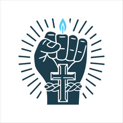 Hand of Glory: Clenched Fist Candle Folk Charm