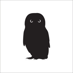 owl,silhouette,night high resolution vector wise bird for education branding mystery designs social media designs and web marketing assets knowledge and silence themes