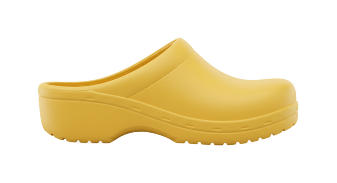 Mellow yellow clog shoe serenity