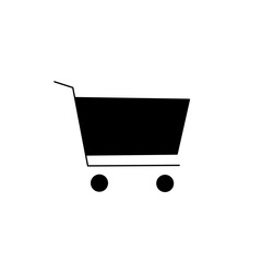Shopping Cart Icon - Line Style Vector Illustration