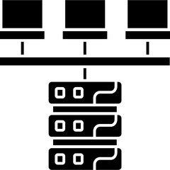 Database Flow Icon