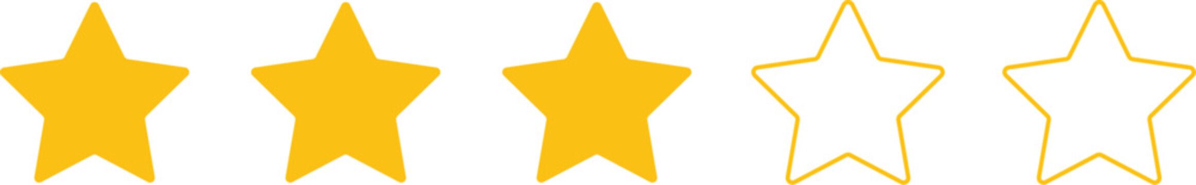 Three Star , Raiting Star New Star Star for rating 