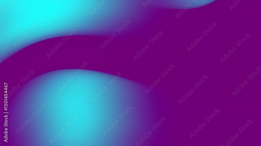 Poster abstract design with flowing gradient colors.