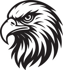 Obraz premium eagle head vector