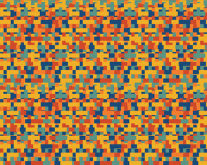 Colorful Squares Pattern Background Vector Illustration for Abstract Art Themes in Vibrant Style for Modern Decor and Design Prints