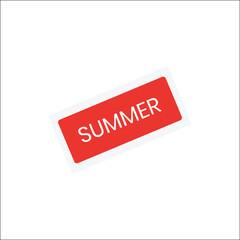 summer,red,tag high resolution vector seasonal label for holiday sales festival posters graphics for social channels and online campaigns bright season themes