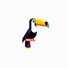 uncommon bird logo design 