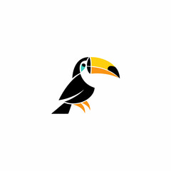 uncommon bird logo design 