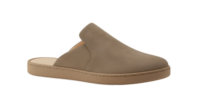Neutral slide minimalist footwear elegance
