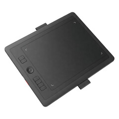 Fototapeta premium Explore the world of digital art with this professional graphic design drawing tablet for artists and designers on transparent background