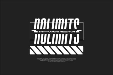 urban tshirt streetwear fashion design vector suitable for printing