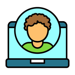 User Colorful Icon