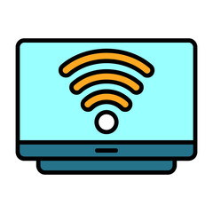 Smart tv Colorful Icon