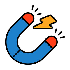 Magnet Colorful Icon