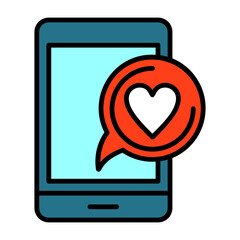 Love Colorful Icon