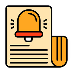 Reminder Colorful Icon