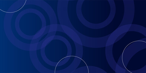 Minimal geometric background. Blue elements with fluid gradient. Cool background design for posters. Eps10 vector