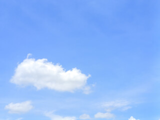 Minimalist clear sky background image.