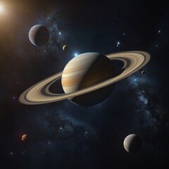 planet and space