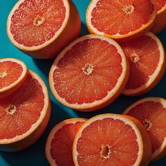 citrus fruits background