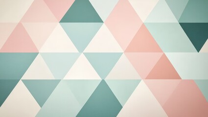 Obraz premium Colorful Triangle Pattern Abstract Design