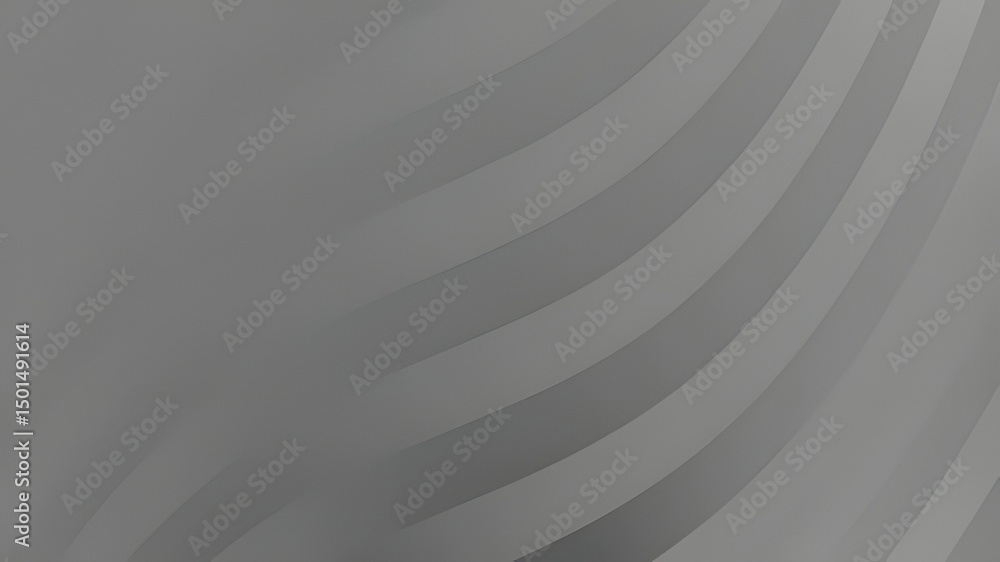 Poster abstract design with gray curved lines.