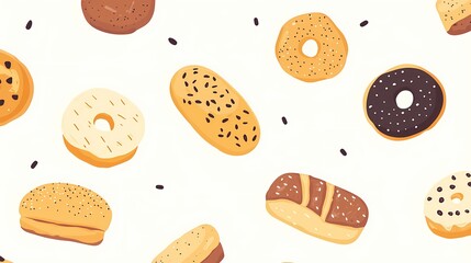 Delicious bakery pattern