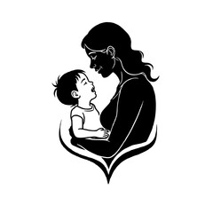 mother and son