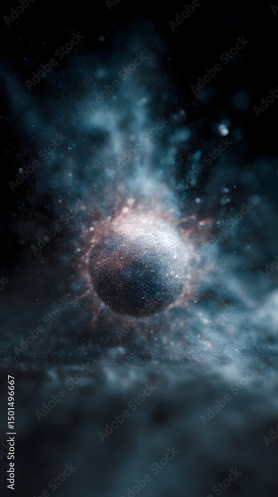 Poster collapsing atom in holographic quantum simulation