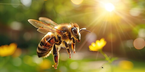 bee on a flower
