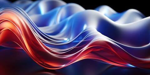 abstract colorful wave