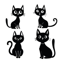 Snowman Vector Set in Charming Style