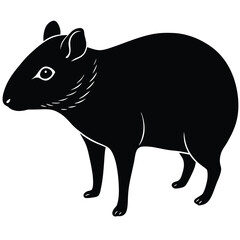 agouti sihouette