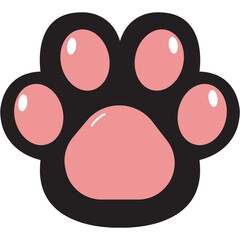 Cat Paw Illustration