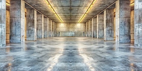 corridor of the old building