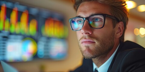 man in glasses