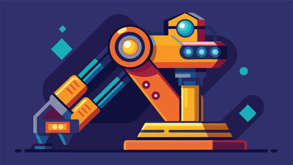 Futuristic Sci-Fi Robotic Arm Vector Illustration.