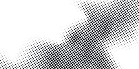 Halftone noise stipple pointillism background. Grain gradient texture background with dots. Dots. Vector.