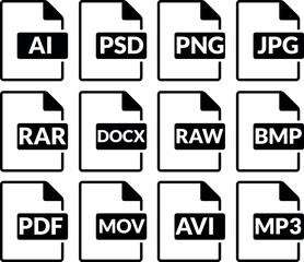 PACOTE ÍCONES DE ARQUIVO E PASTA