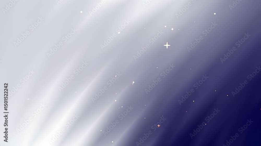 Poster soft, blended color gradient with subtle sparkle.