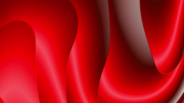 Background of a red abstract animation suitable for presentations, music videos, social media content, motion graphics, advertisements, and website banners.