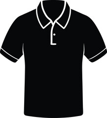 black t shirt silhouette