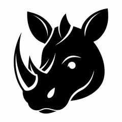 head of a rhinoceros