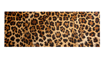 Luxurious brown leopard print fabric texture, a closeup view for fashion and interior design inspiration